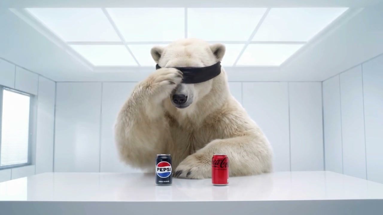 Fotograma del anuncio de Pepsi producido por StudioNegro